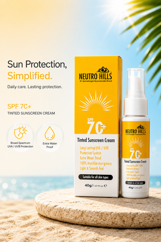 Tinted Sunscreen +  SPF 70 – Best Sun Protection in Pakistan