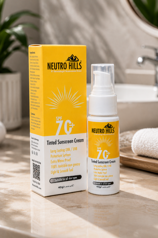 Tinted Sunscreen +  SPF 70 – Best Sun Protection in Pakistan