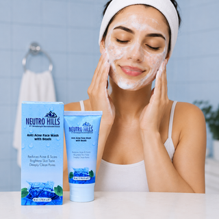 Anti-Acne Face Wash with Oleanolic Acid & BHA – Deep Pore Cleanser for Oily Skin