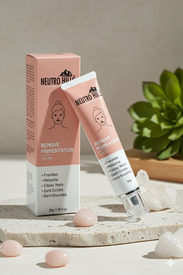 Neutro Hills Remove Pigmentation Cream – Freckles, Melasma, Dark Circles & Uneven Skin Tone Corrector